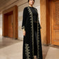 Black Velvet Bisht